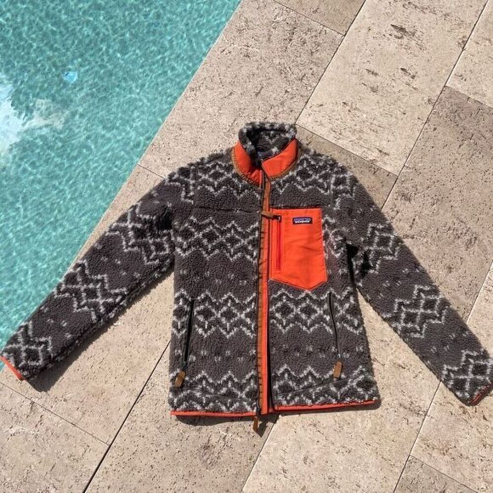 Patagonia Retro Orange Brown Jacket